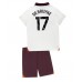Billige Manchester City Kevin De Bruyne #17 Bortetrøye Barn 2023-24 Kortermet (+ korte bukser)
